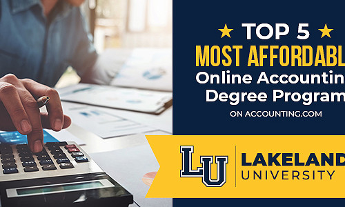 Lakeland Ranked 5th Most Affordable Online Accounting Programs of 2021