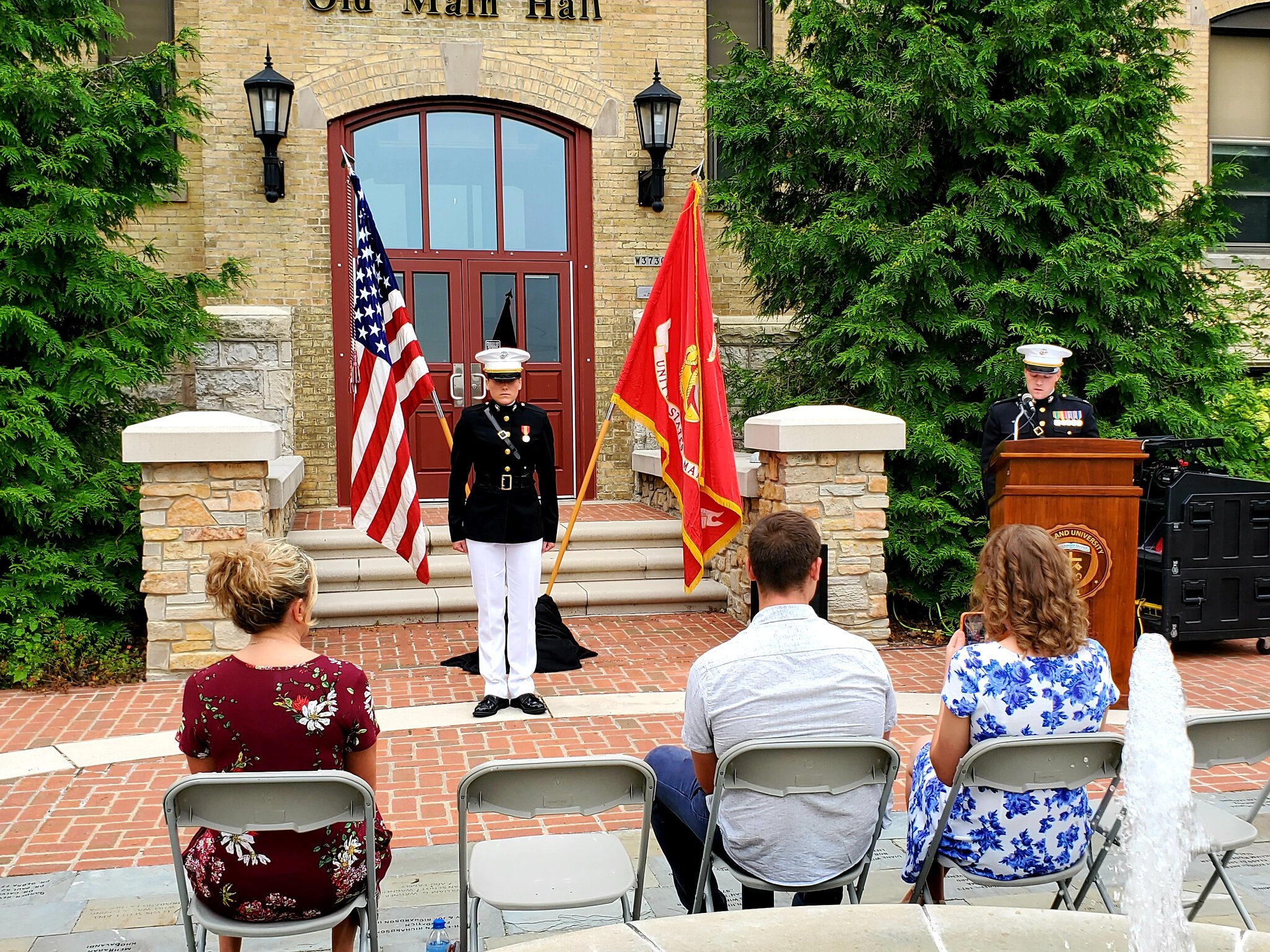 2021 grad holds Marine officer commissioning ceremony at Lakeland