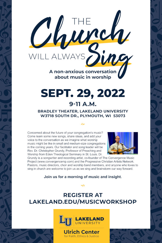 Musical Workshop with Rev. Dr. Christopher Grundy