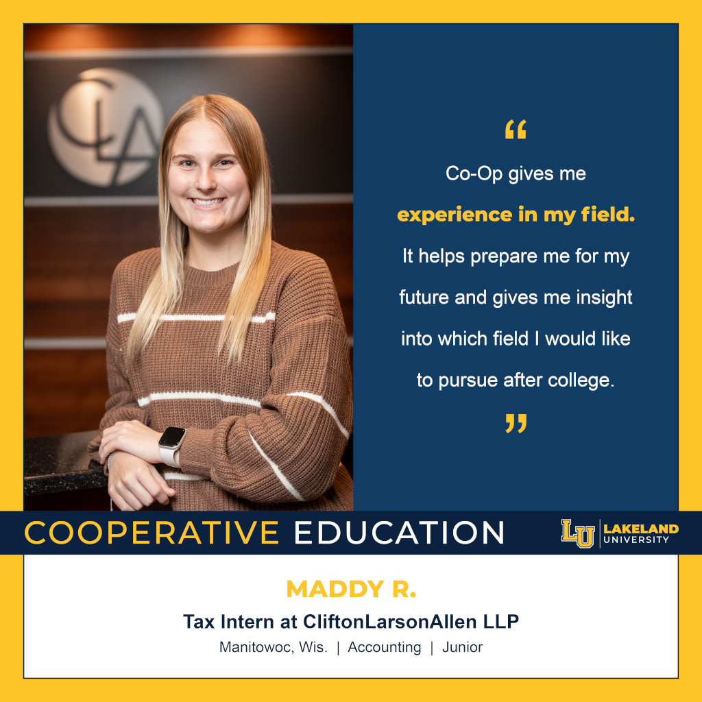 Cooperative Education: Maddy Rathsack