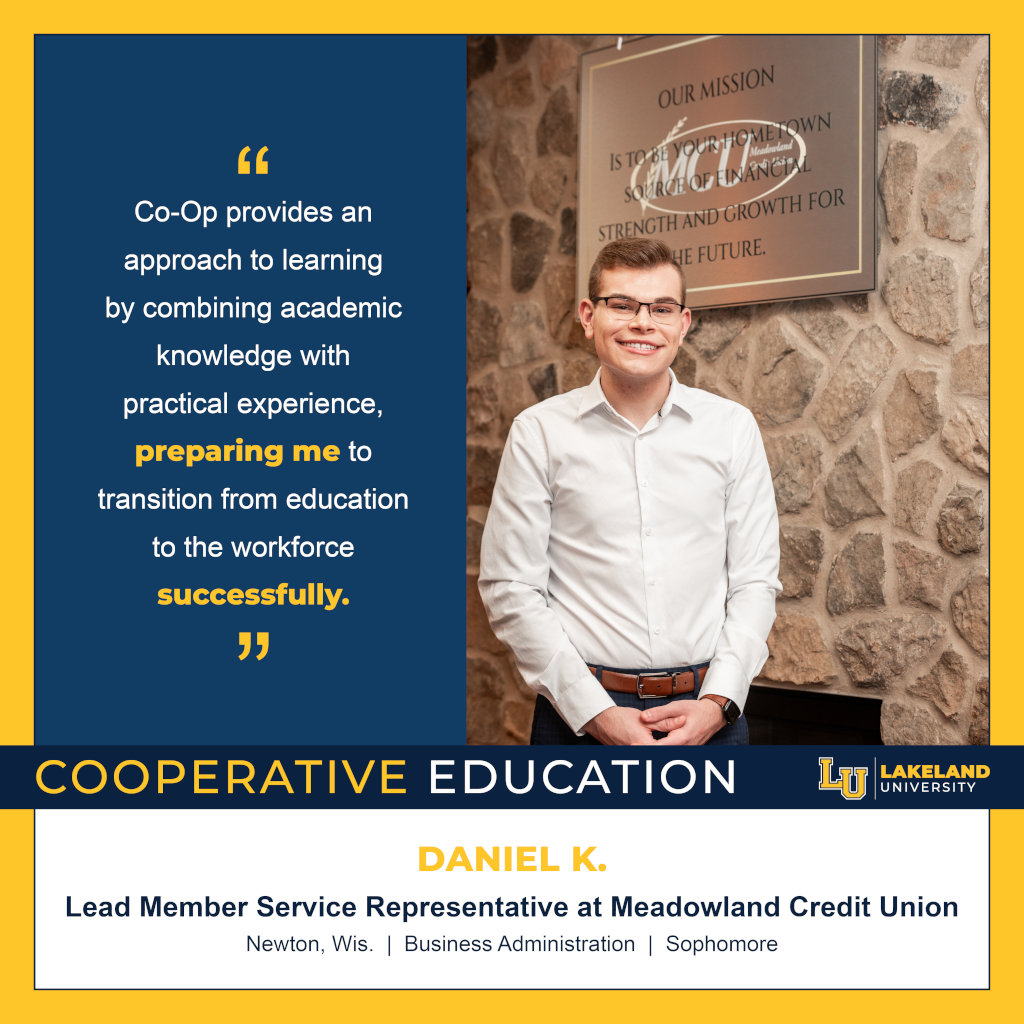 Cooperative Education: Daniel Kaufmann