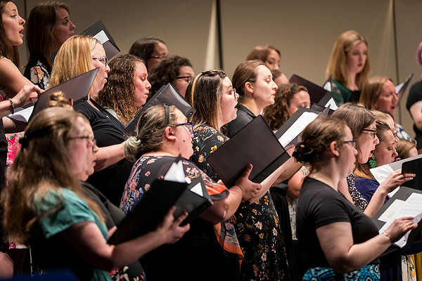 Kodály students in class
