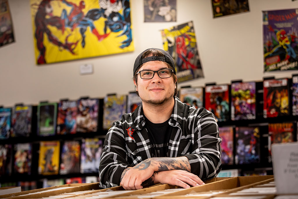 Superman, Batman and Musko: Lakeland grad enjoys life as comics shop owner