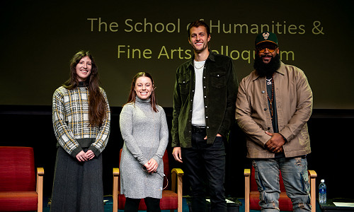 Nine alums return for annual colloquium events