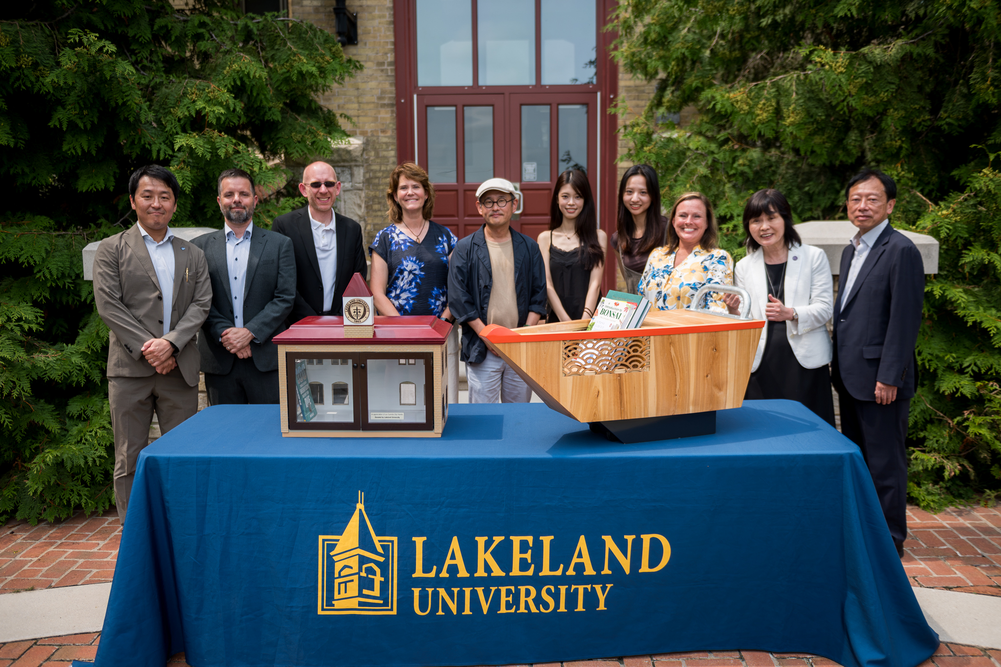 Lakeland, Sumida City exchange Little Free Libraries