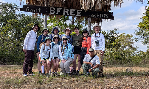Lakeland science students enjoy living laboratory in Belize