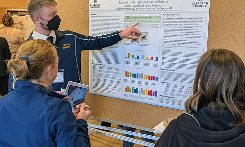 LU student, professor present research at Midwest SETAC meeting