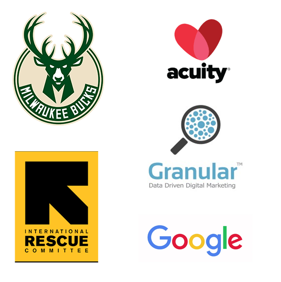 Milwaukee Bucks, Acuity, Granular, Google, International Rescue Committee