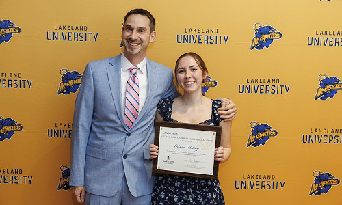 Senior biology major wraps up decorated time at Lakeland