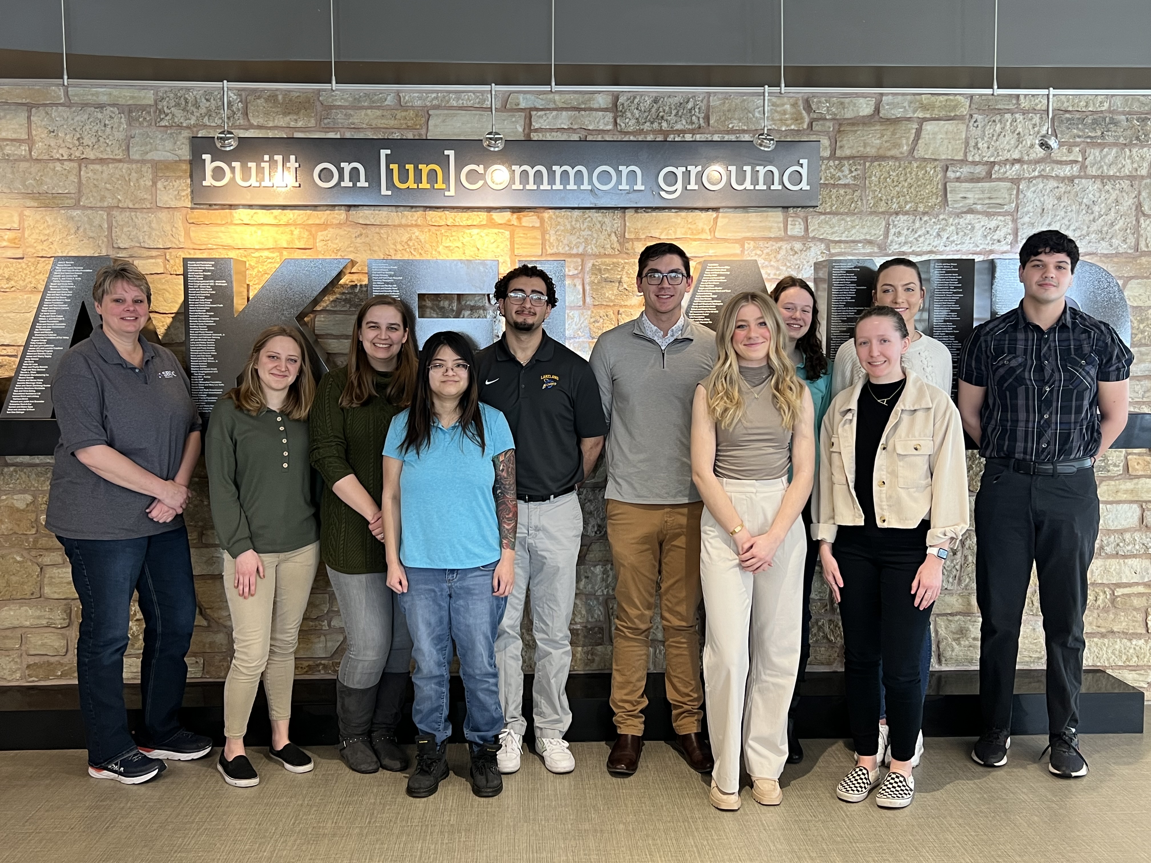 Entrepreneurial teams from UW Green Bay and Lakeland meet