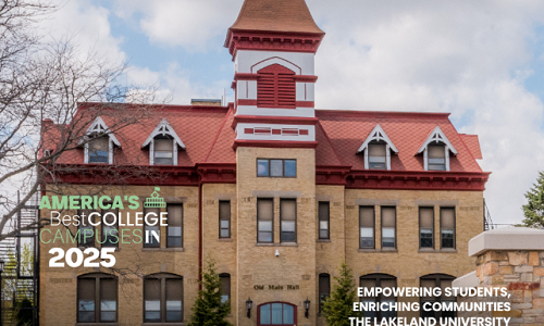 Lakeland University Named One of America’s Best College Campuses for 2025