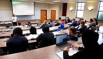 Classroom at Lakeland University