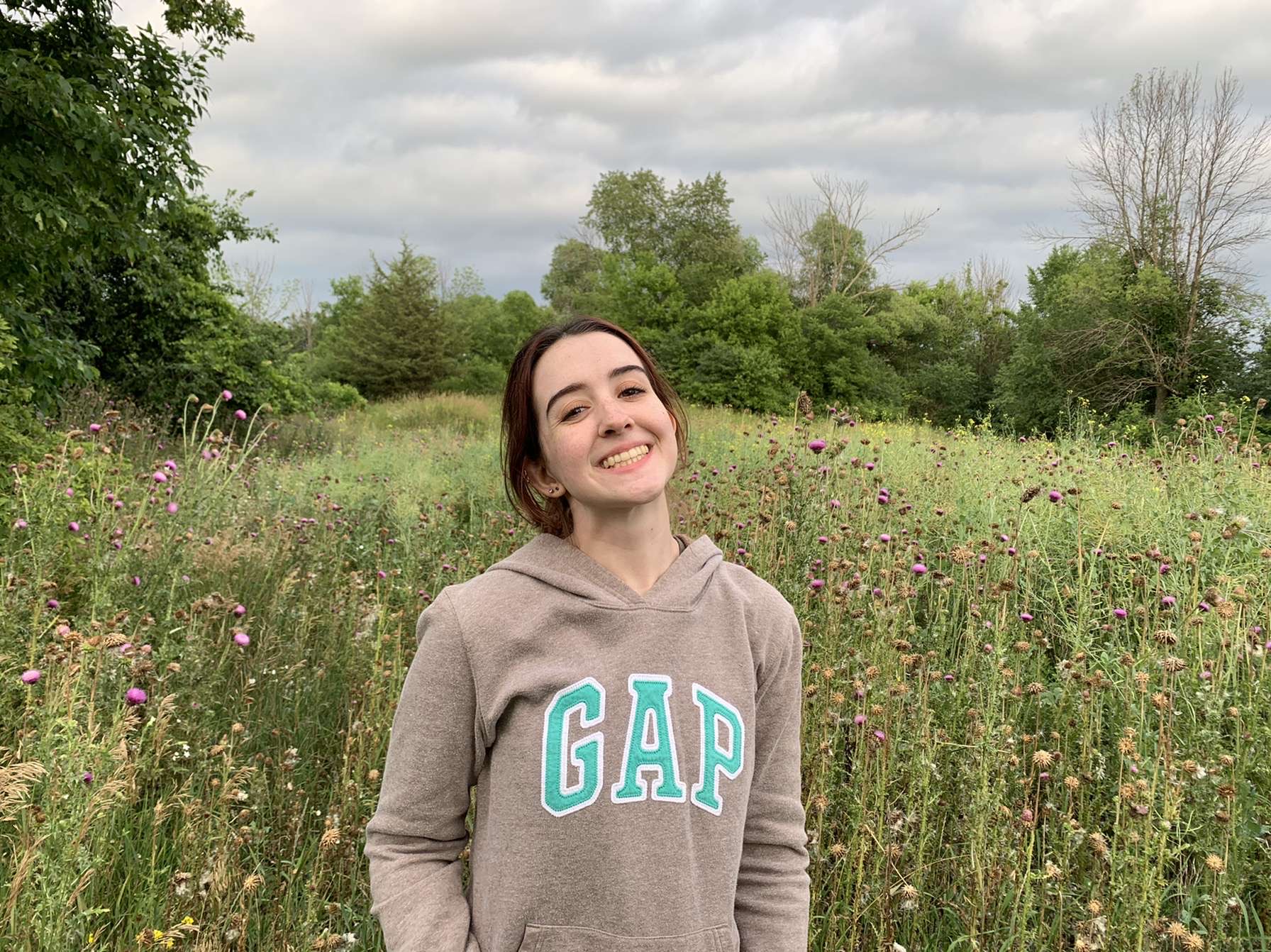 Junior writing initial chapters of her success at Lakeland