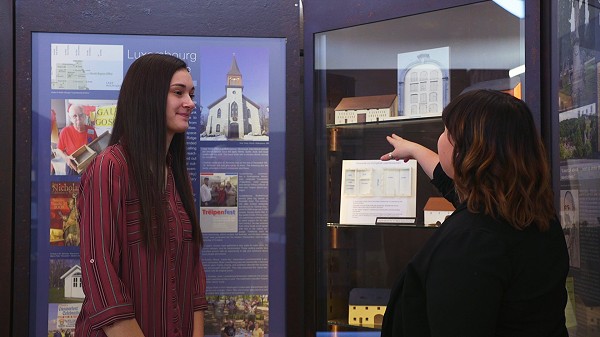 Cooperative Education student working