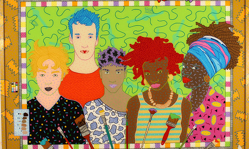 Bradley Gallery exhibit spotlights reverse painting works