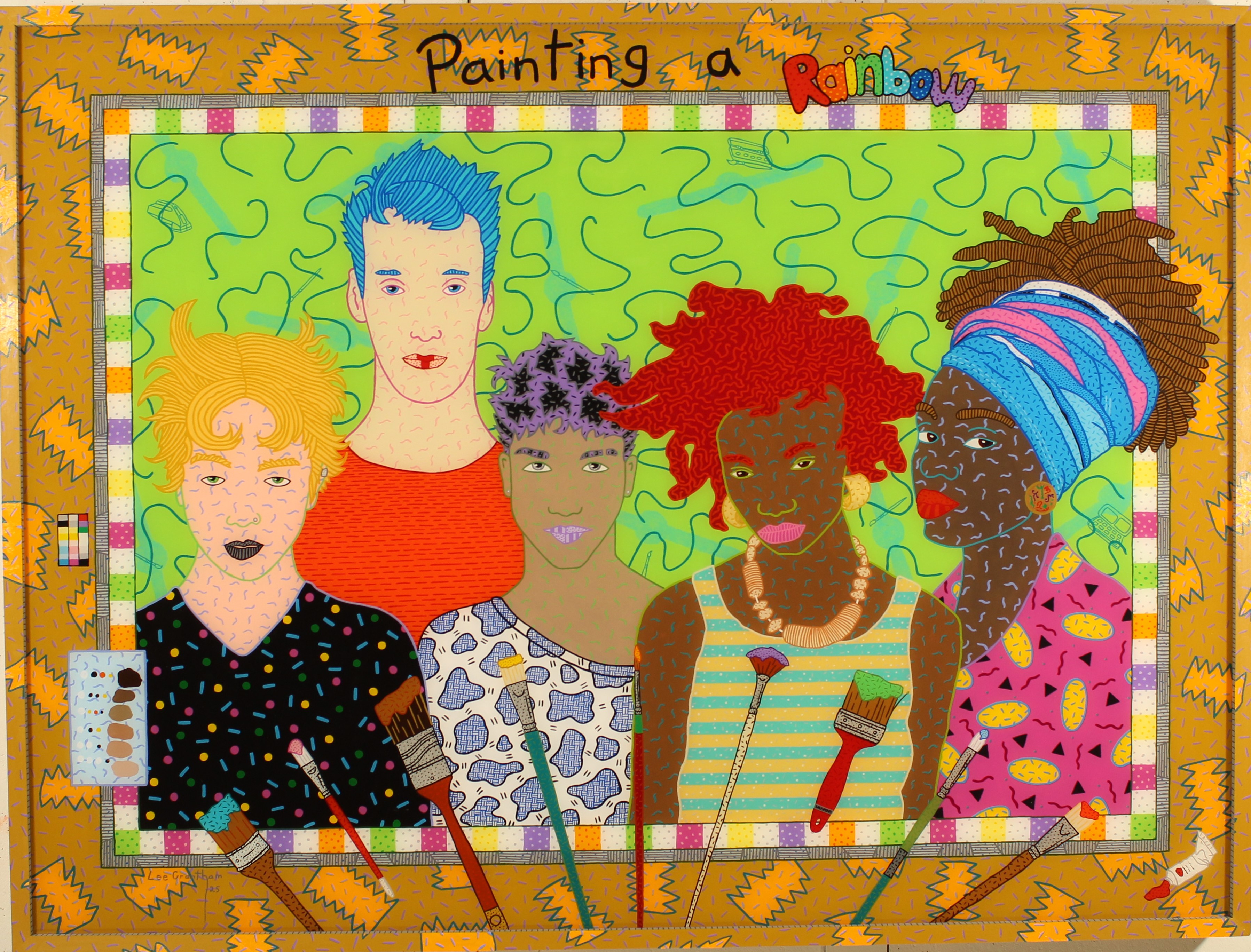 Bradley Gallery exhibit spotlights reverse painting works