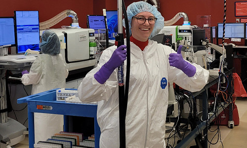 Senior enjoying memorable Lakeland experience