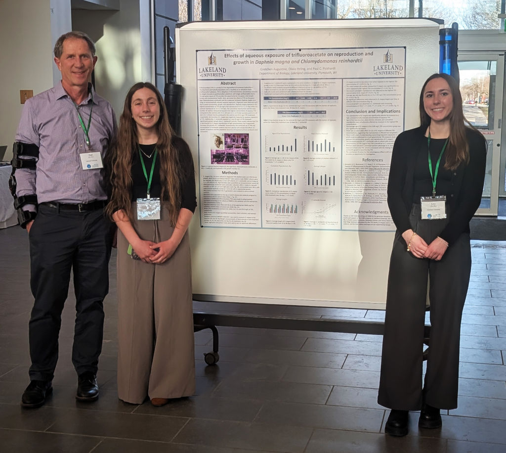 LU biology students, professor present research