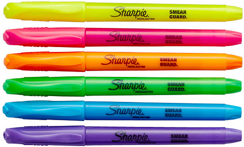 Sharpie highlighters Sharpie highlighters