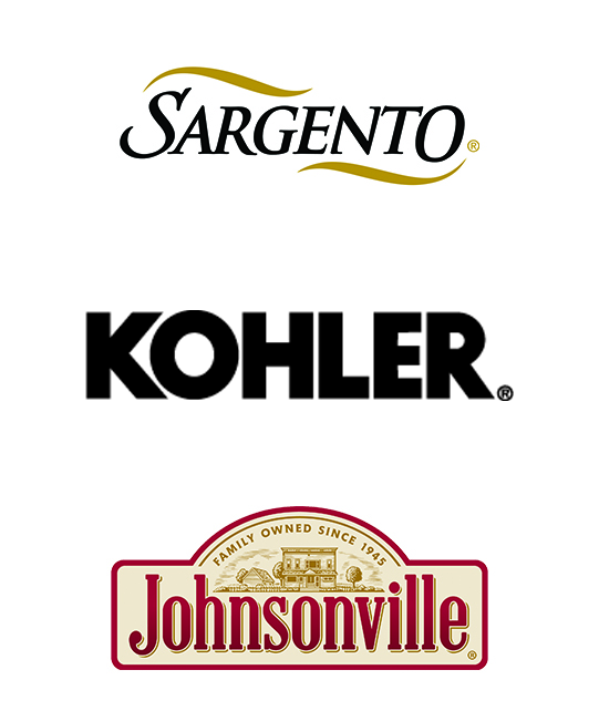 Sargento, Masters Gallery Foods, Johnsonville
